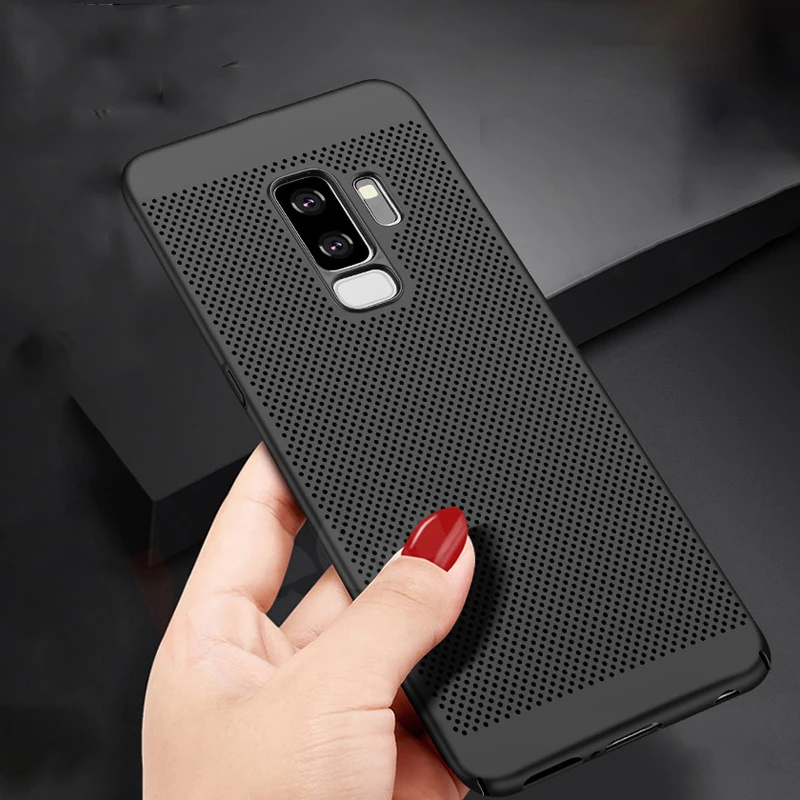 Охлаждающий чехол для телефона Samsung Galaxy S8 S9 Plus S6 S7 Edge Note 8 A8 2018 A5 A7 A3 J3 J5 J7 2017 с