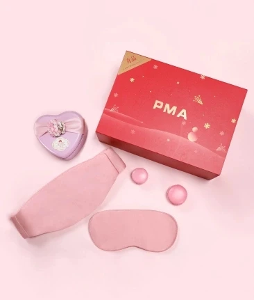 youpin mijia graphene fever silk warm heart set gift box plus eye mask and belly treasure for lunch break business trip HOT | Электроника