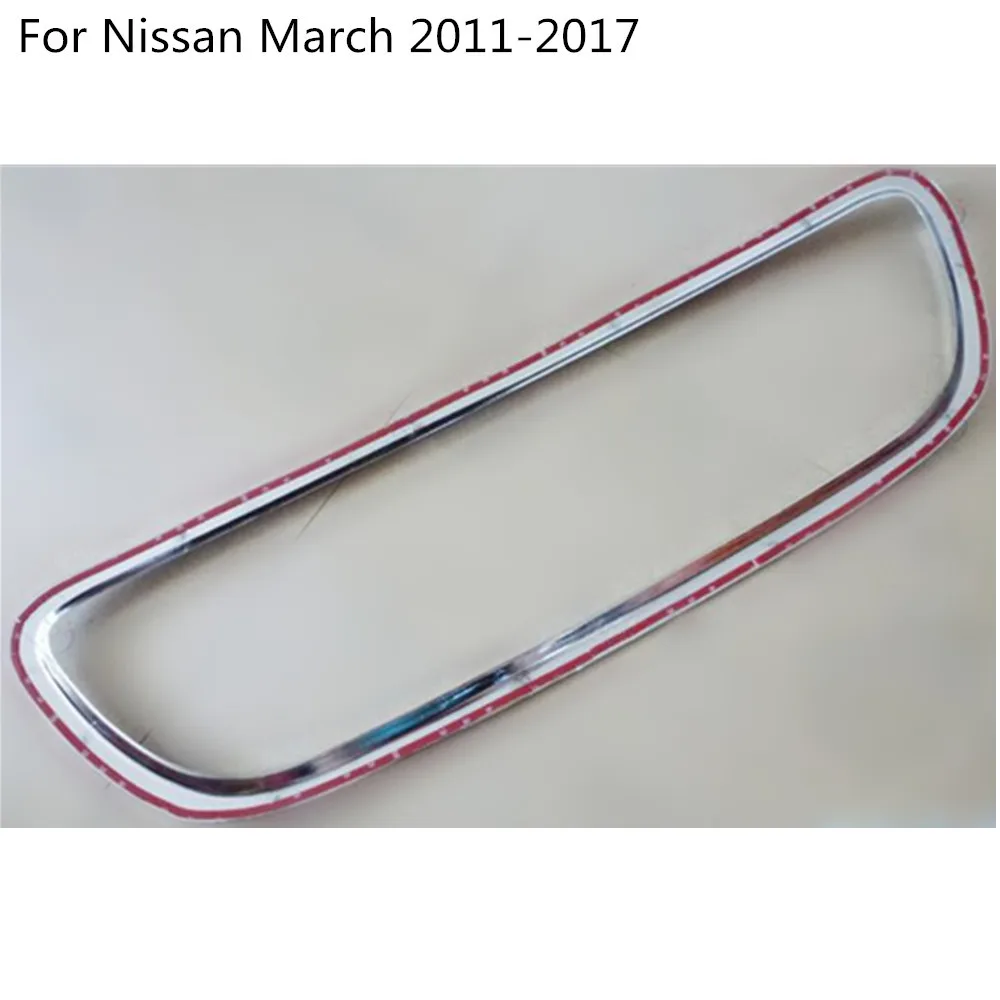 Автостайлинг лицензионный планшет решетка для гонок капоты панель рама Nissan March