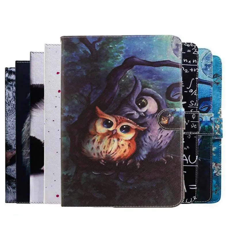 

Painted Case For Huawei MediaPad T5 10 AGS2-W09/L09 smart Cover For huawe MediaPad T5 10.1 inch tablet case +Film+Pen