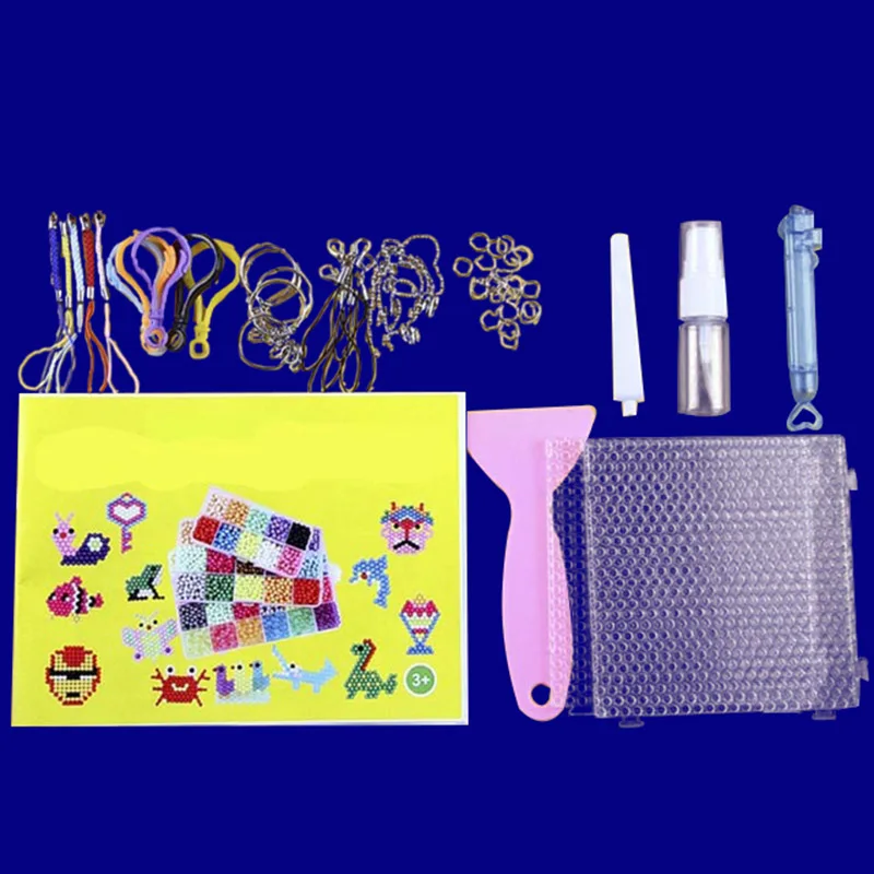 Accessories kit 6000 шт DIY Магия Аква-бусины формы в виде животного рукой решений 3D головоломки для детей развивающие Аква-бусины игрушки для детей заклинание пополнить - Цвет: Accessories kit