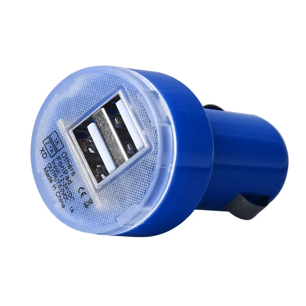 Vovotrade Пуля адаптер Dual USB 2-Порты и разъёмы автомобиля Зарядное устройство для iPhone iPod touch для смартфонов/Tablet телефона