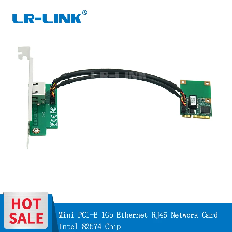 LR LINK 2201PT мини PCI Express карта Intel 82574 чип gigabit RJ45 ethernet lan Карта 10/100/1000 Мбит/с сетевой
