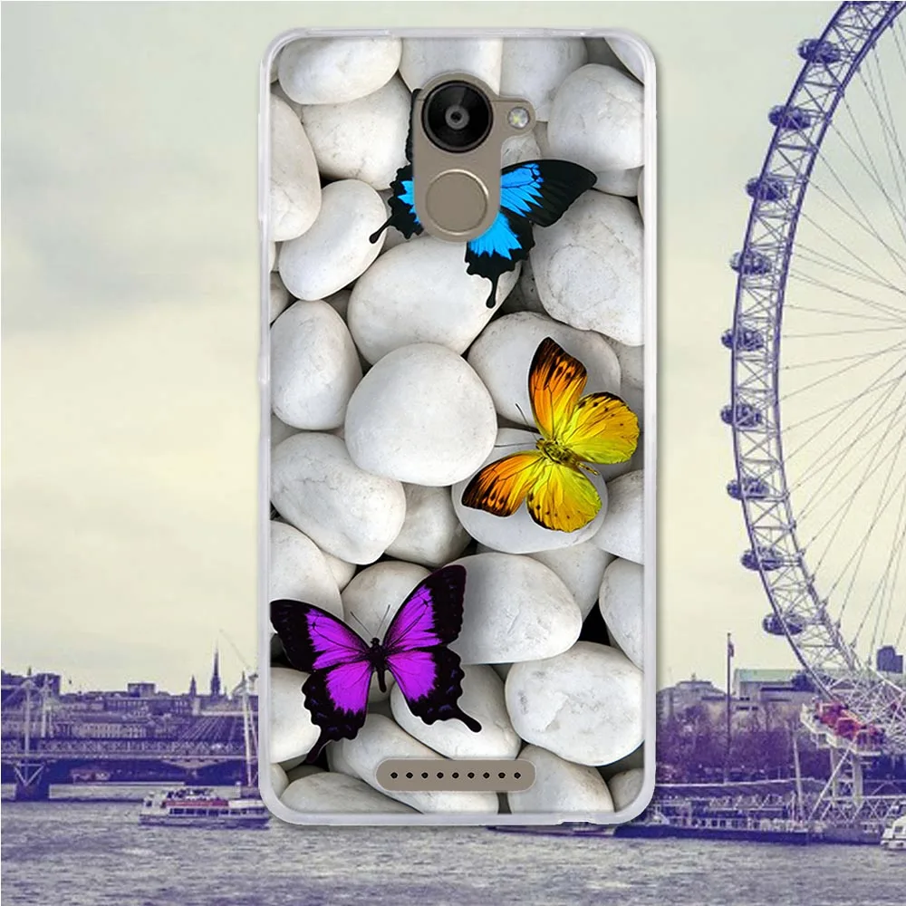 5.0 inch Phone Case for BQ Aquaris U Plus Back Cover Silicon Bag TPU Covers Fashion Soft Shell |