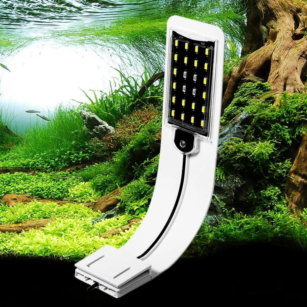 X5W EU/US Plug супер яркая светодиодная лампа для аквариумных растений