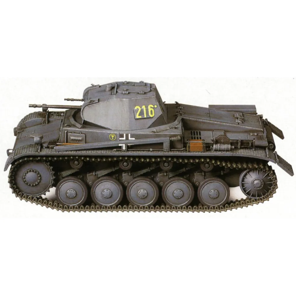 Tamiya 1/35 35292 пособия по немецкому языку Panzerkampfwagen II Ausf A/B/C Sd Kfz 121 хобби Военная
