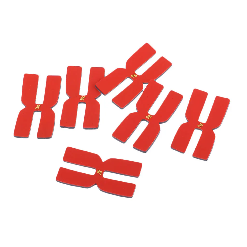 6 шт./компл. теннисные ракетки для веса и балансировки балансировочная лента H