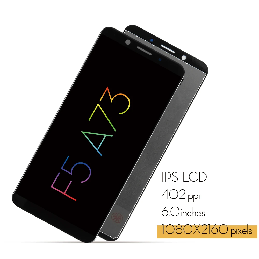 2017 Новый черный/белый 100% Высокое качество для Oppo F5 Полный ЖК-дисплей + сенсорный
