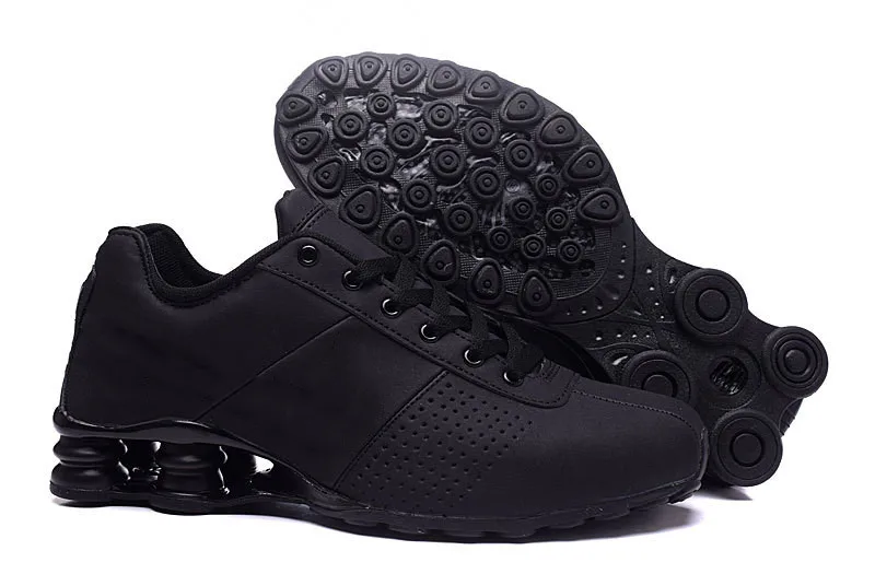 Высокое качество, новинка, Shox, 809, мужские кроссовки для бега, дешевые, известные, унций, NZ, мужские кроссовки, черные, белые, синие, увеличивающие воздух - Цвет: MEN 5
