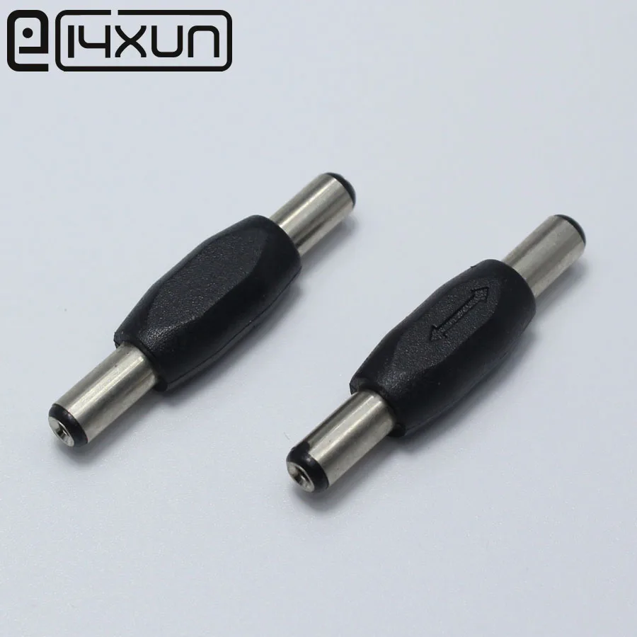 2pcs 5.5*2.1 mm / 5.5x2.1mm DC Power Plug Connector male to Panel Mounting Plugs Adaptor | Обустройство дома