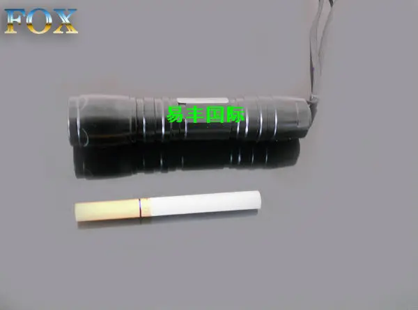 Новый 2000 МВт Зеленая лазерная указка Фокусируемый Зеленый лазер Факел ожог