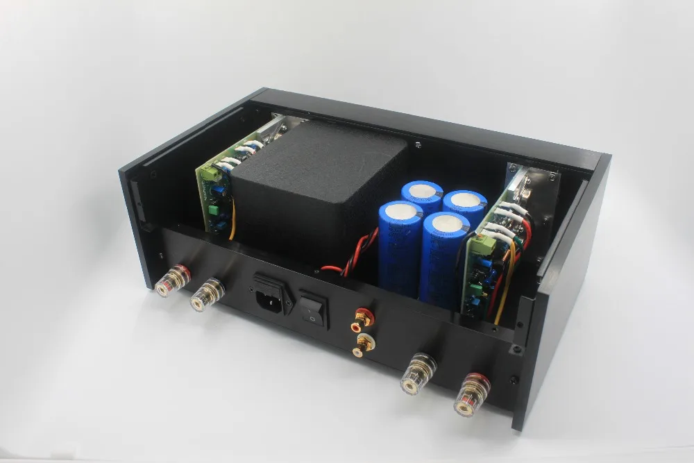 Четырехъядерный 405 готовый усилитель шасси из чистого алюминия Amp|amplifier chassis|aluminum