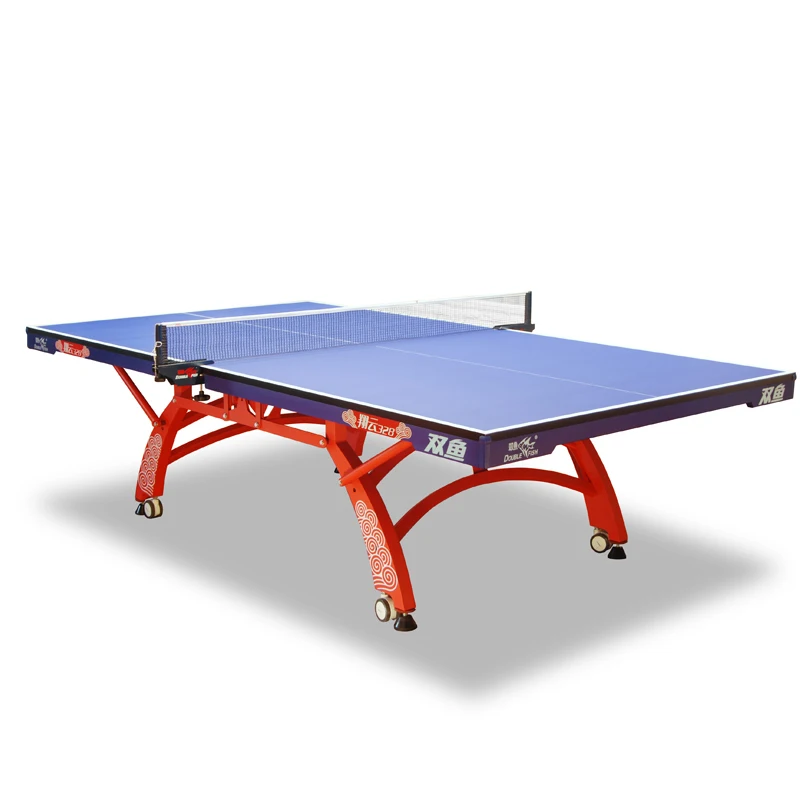 Двойная рыба XIANGYU 328 ITTF одобрен складной подвижный пинг понг Настольный теннис