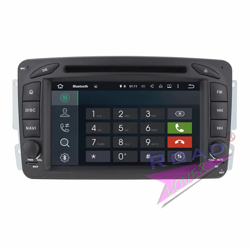 TOPNAVI 2G + 16GB Android 7 1 автомобильный dvd-плеер для Mercedes-Benz C Class W203/CLK-C209 W209/Viano/Vito W639/Vaneo