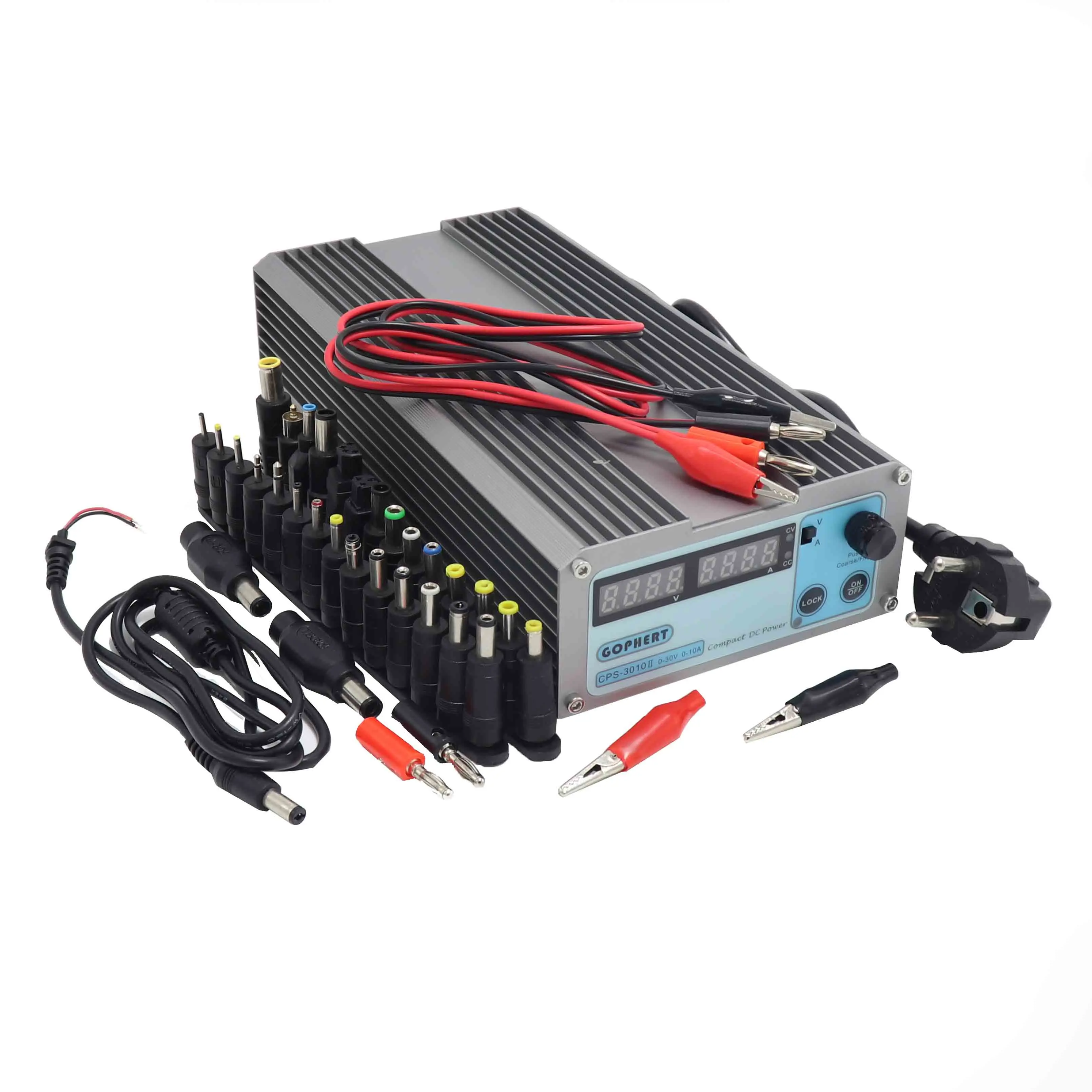 Package B CPS-6005II блок питания с переключением постоянного Питание 0-60V0-5A постоянного/переменного тока, Питание 110 V/220 V - Цвет: Package B