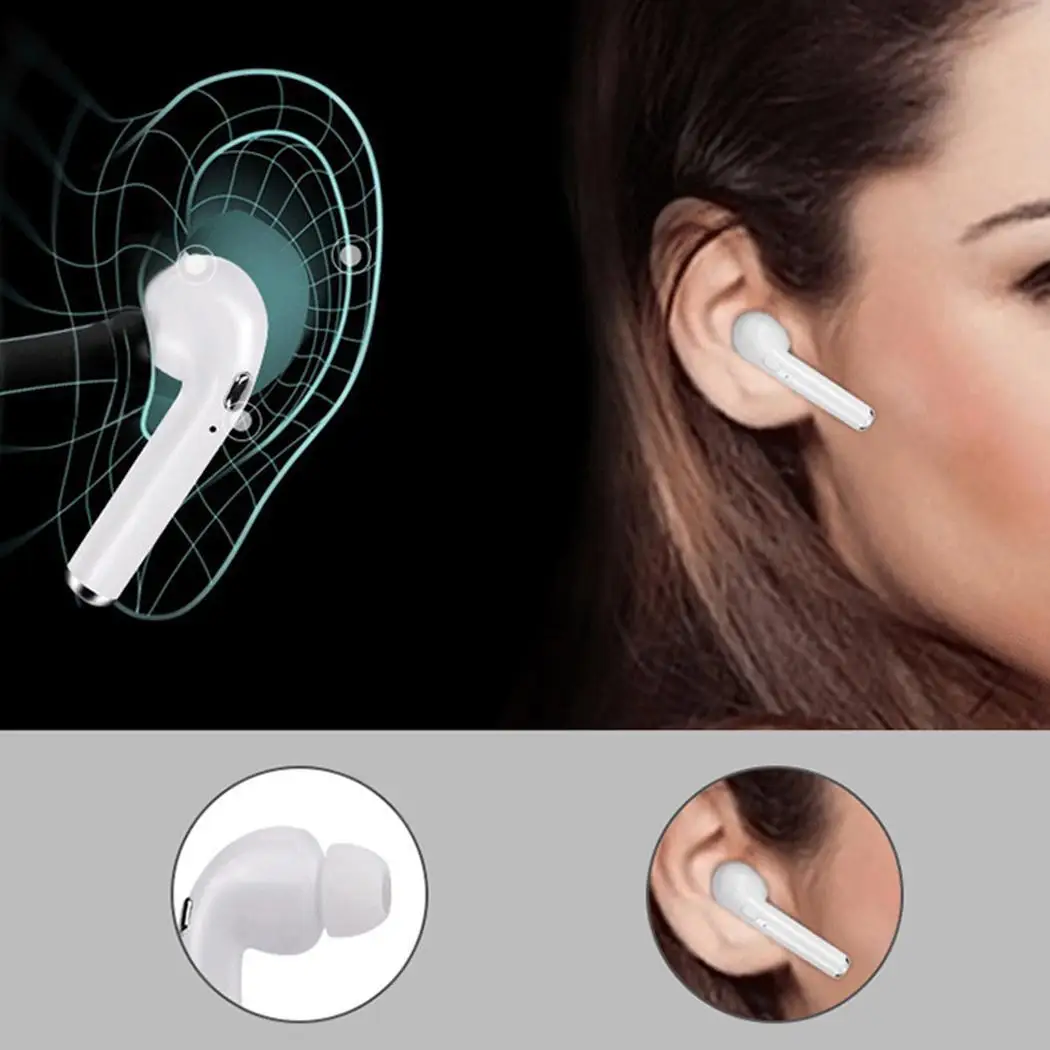 Беспроводные bluetooth-наушники стерео музыка мини-телефон гарнитура с зарядным