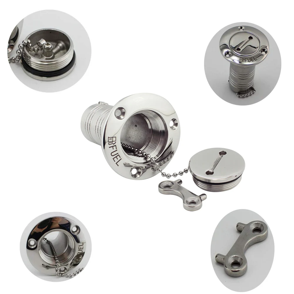 морской нержавеющей стали палубе заполнения / наливной порта газа топливный бак