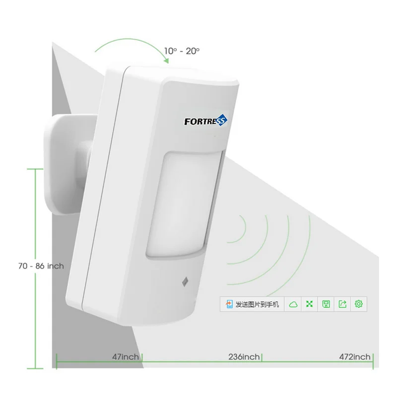 2016 IOS и Android Smart GSM Охранной Сигнализации Домашней Обеспеченностью Система