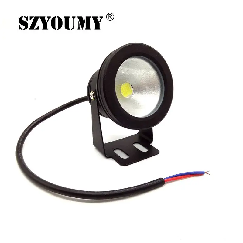 

SZYOUMY DC12V 10 Вт RGB LED подводный свет водонепроницаемый IP68 свет для бассейна аквариумный светодиод для аквариума фонтан для бассейна LED