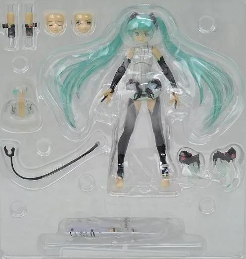 Аниме Figma 100 Хацунэ Мику добавить фигурка игрушка в коробке кукла Вокалоид серия экшн коллекция подарок
