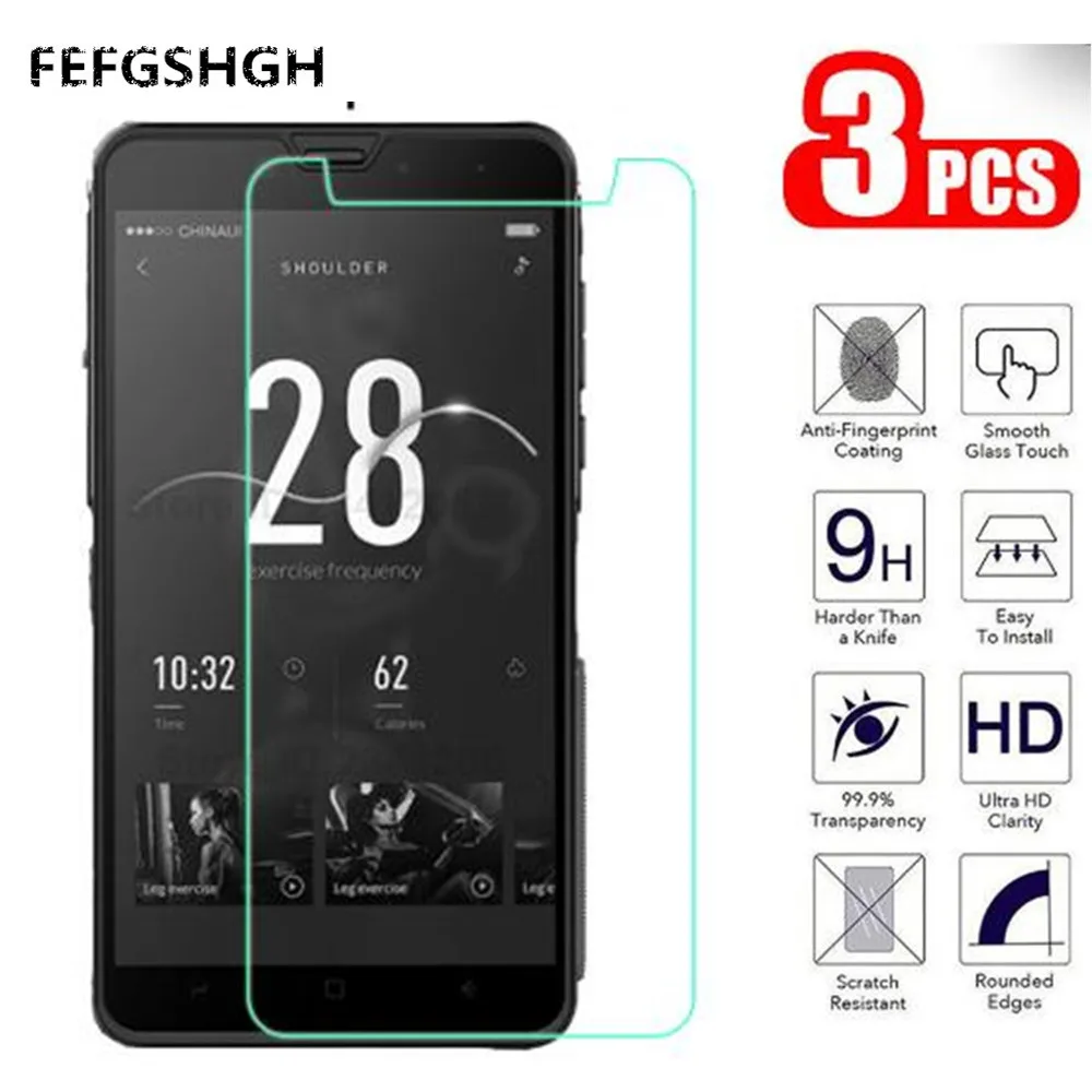 2.5D 9H закаленное стекло для Elephone Soldier Защитное стекло для экрана для Elephone Soldier защитная пленка, стекло