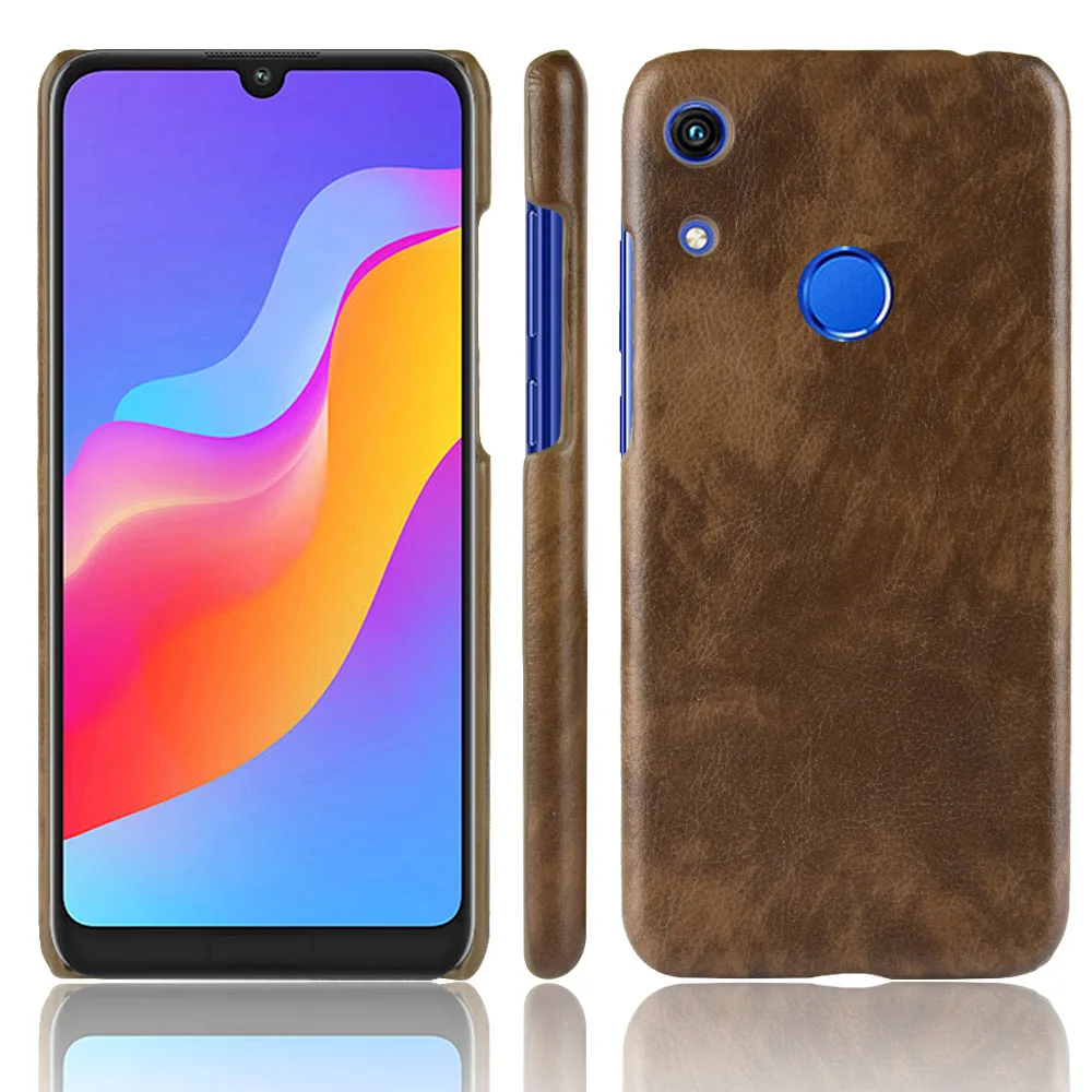 Litchi Leather Back Hard Case for Huawei Honor 8A 7A 8C 7C 8X MAX P Smart Plus 2019 Play Y5 Y6 Pro Y7 2018 Cover Phone Cases |