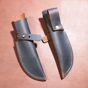 Чехол для ножа из воловьей кожи, ручной работы, 10-18 см