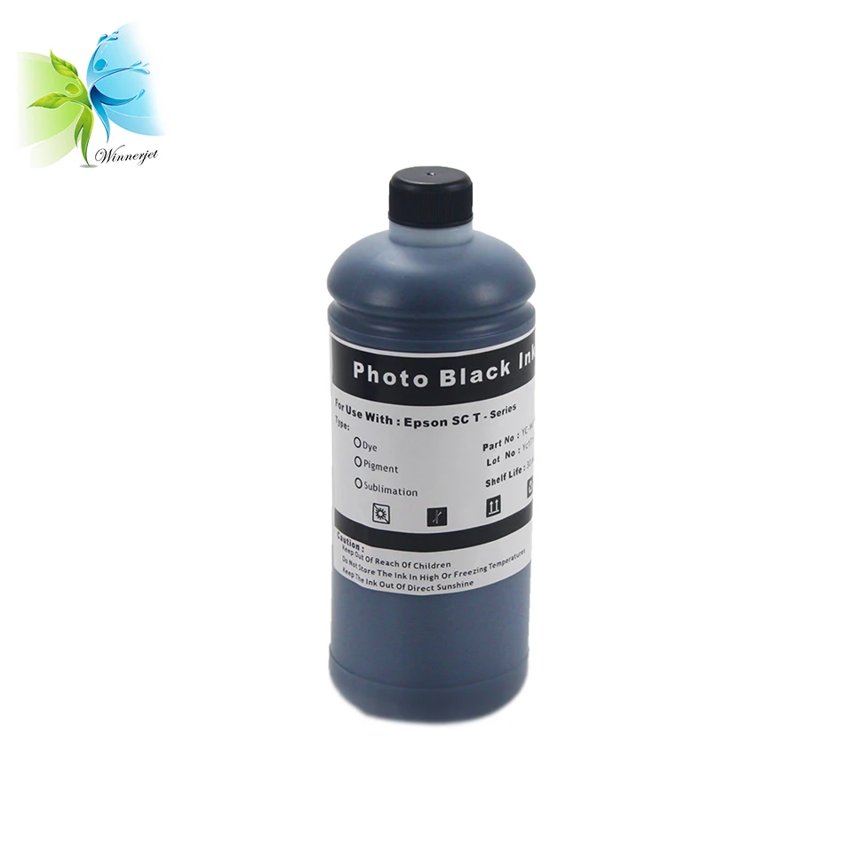 Пигментные чернила Winnerjet на водной основе для принтера Epson Sure Color T3000 T5000 T7000 T3070 T5070