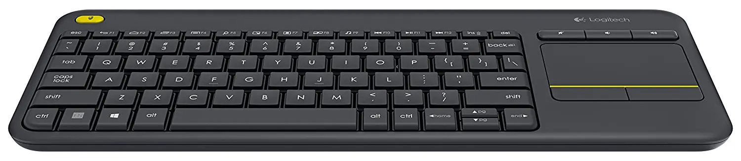 Logitech K400 Plus Wireless Touch TV Keyboard with Easy Media Control and Built-in Touchpad | Компьютеры и офис