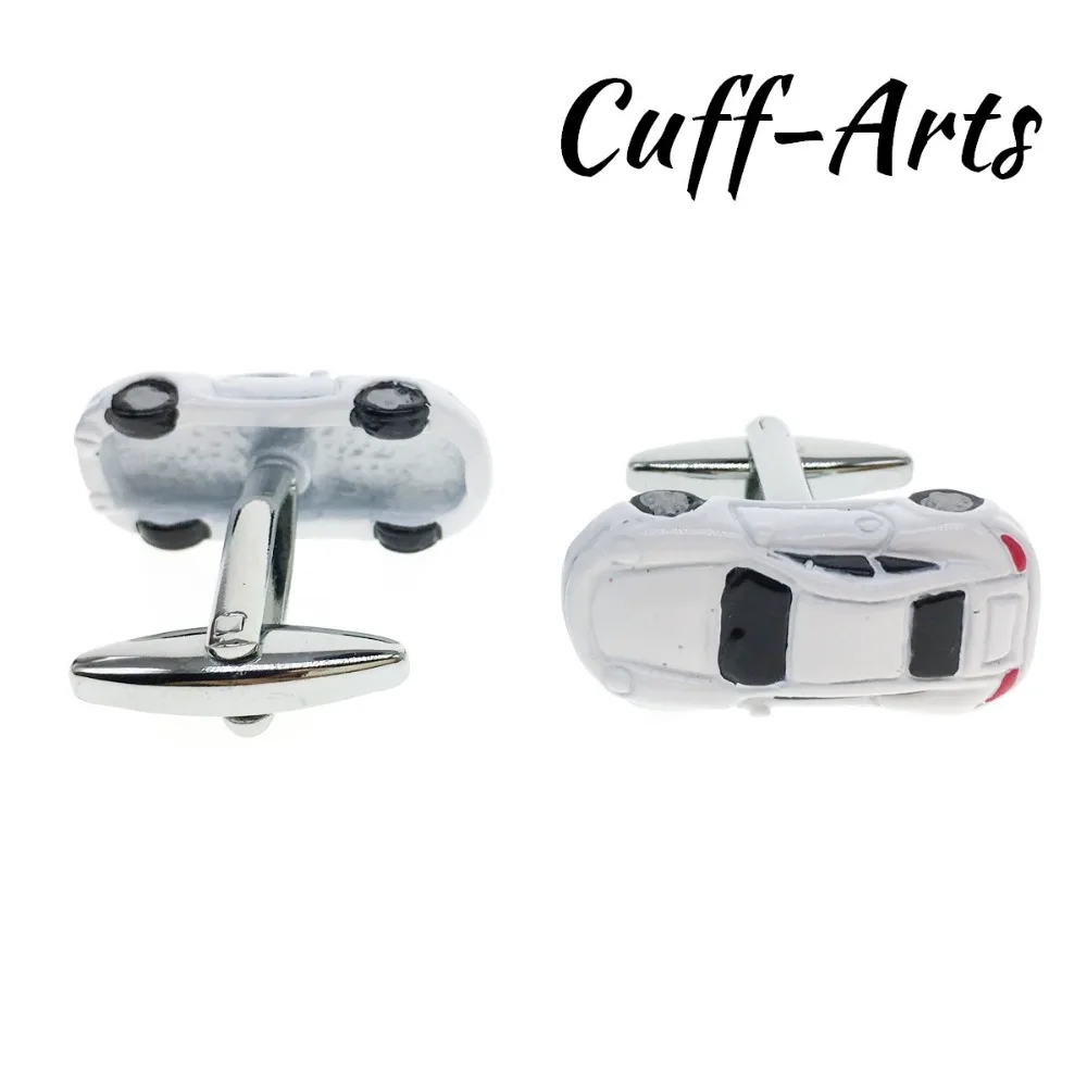 Cuffarts 2018 Car Cufflinks For Mens Men Jewelry Cufflink Gemelos Para Hombre Camisa Tie Clip Cuff Links C20017 | Украшения и