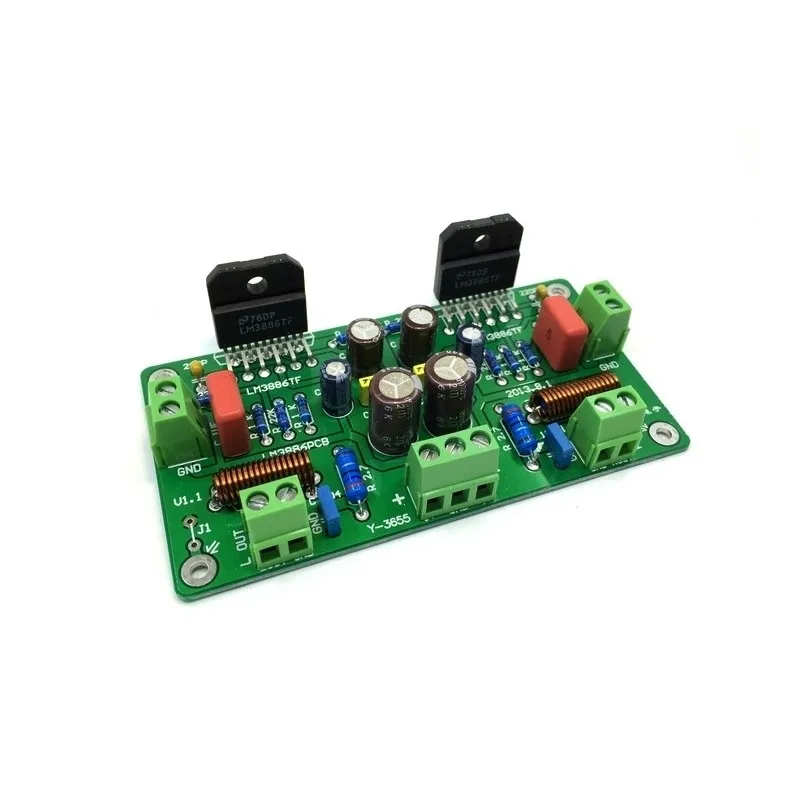 Aiyima LM3886TF усилитель Hi-Fi стерео собран совет вполне доска высокой мощности 135 Вт |