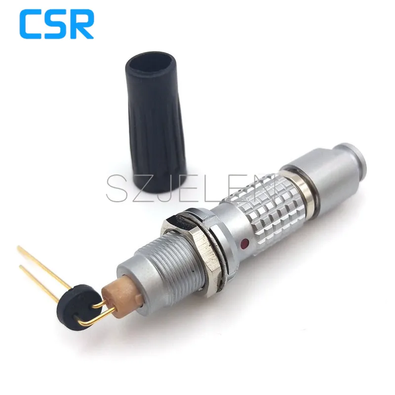 Разъем FGG.0B. 302. одетый 52Z/ECG.0B. 302.CLL 2 контактный разъем и гнездо 90 градусов петлителя