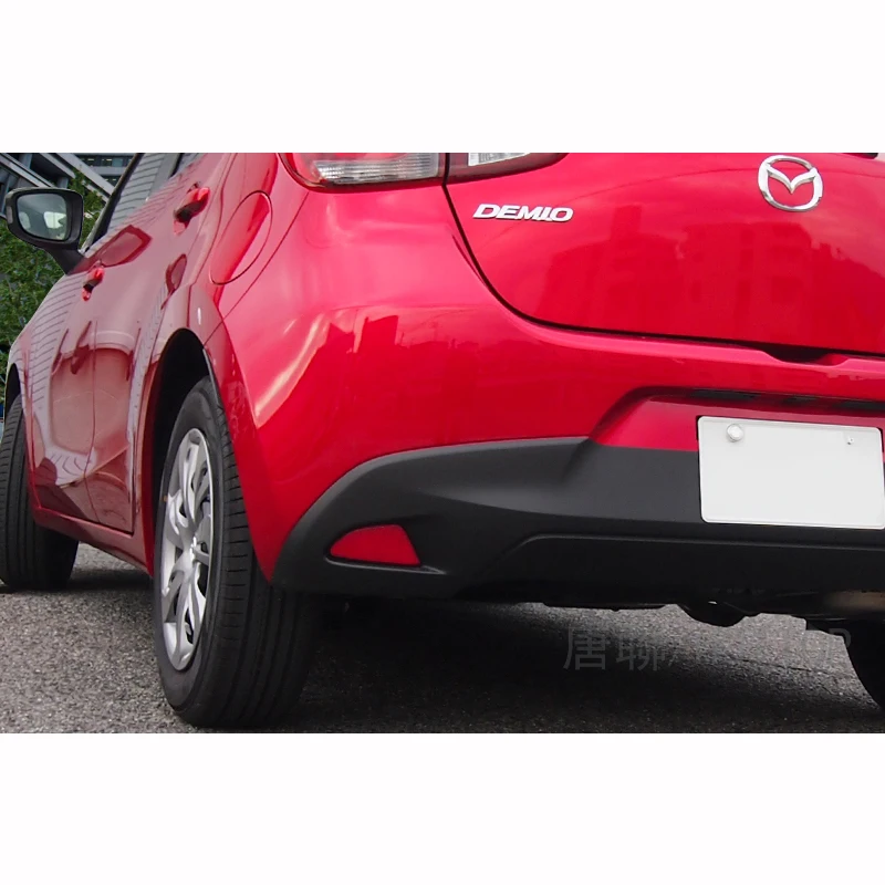 Для Mazda 2 Demio 2015 2016 2017 2018 DJ задний отражатель противотумансветильник фара панель