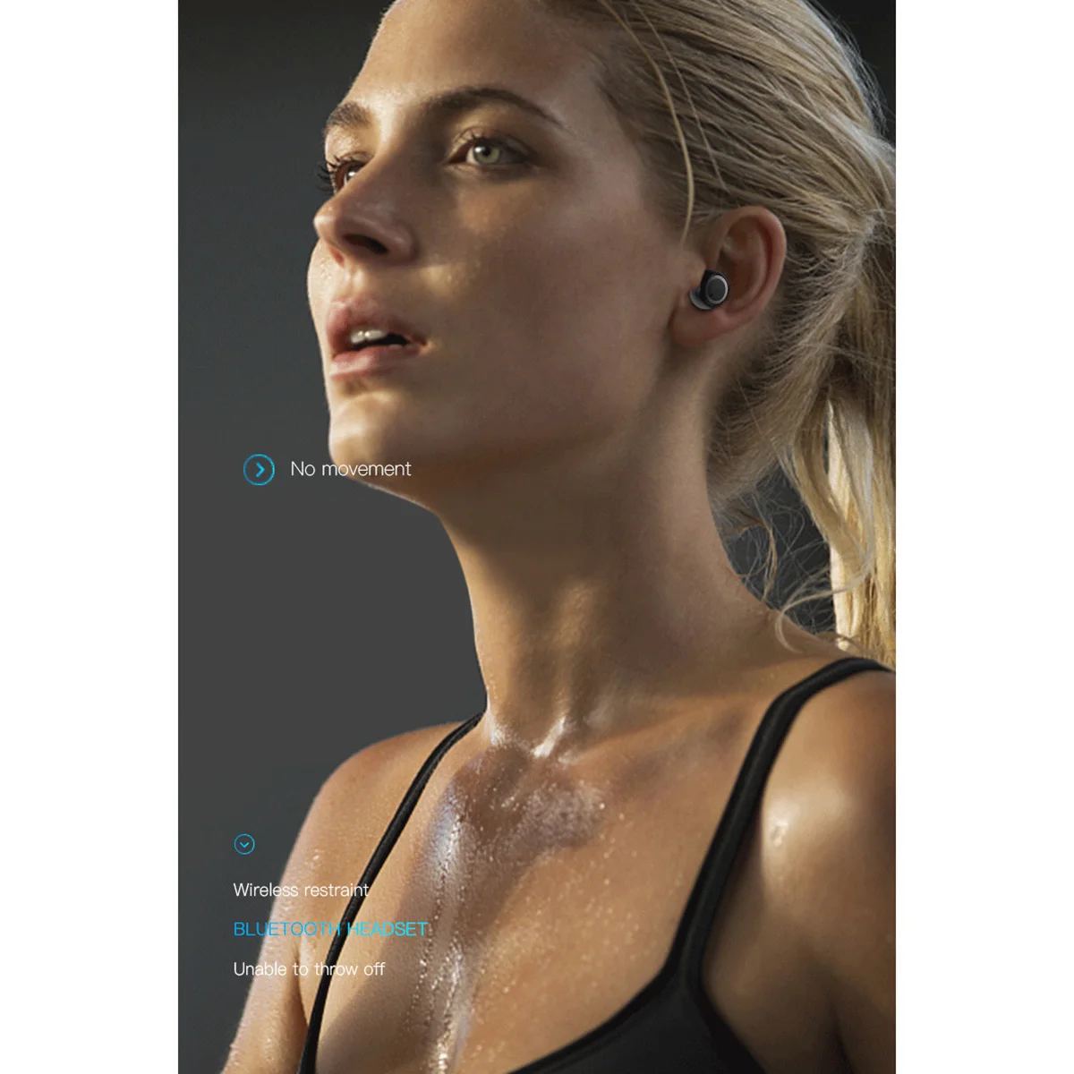 Беспроводная гарнитура Bluetooth 5 0 HD бас портативный 3D стерео игра в ухо наушники для