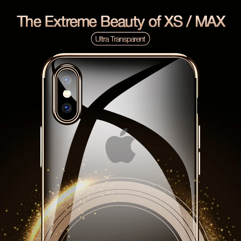 Чехол CAFELE для iPhone 11 Pro Max XS XR силиконовый цветной чехол с покрытием прозрачная