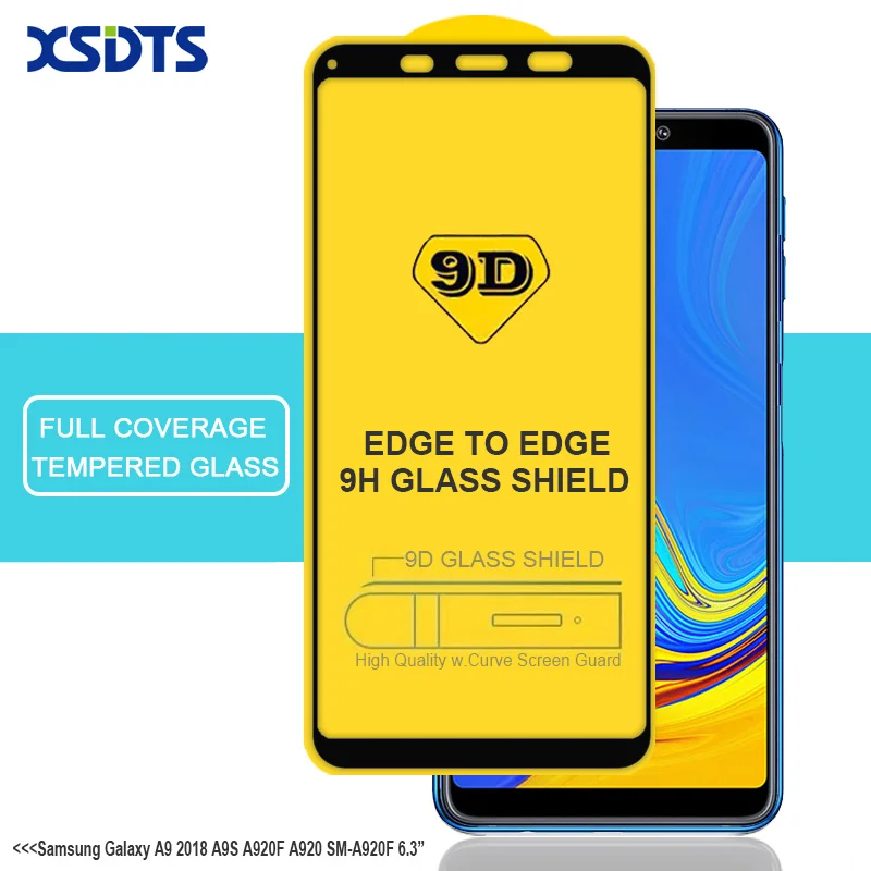 9D закаленное стекло для Samsung Galaxy A10 A20 A30 A40 A50 A60 A70 A10E A20E A7 2018 A9 A6S A8S A750 A920 защита