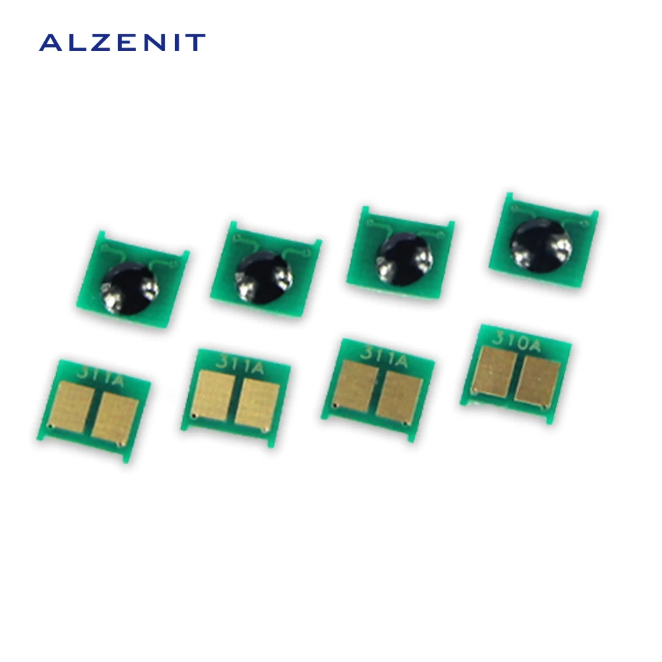 

4 шт. GZLSPART CE310A для hp 311 312 313 126 CP1025 M275 M175 OEM новый барабан Количество Чип четыре Цвет принтер Запчасти распродажа