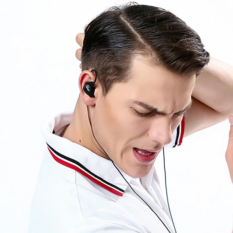 Профессиональный HiFi лихорадка в ухо наушник Бег Спорт наушников стерео super bass