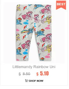 Littlemandy/Синие леггинсы с кроликом для маленьких девочек Детская аппликация с животными, хлопок, брендовые Детские штаны, штаны, одежда Embd