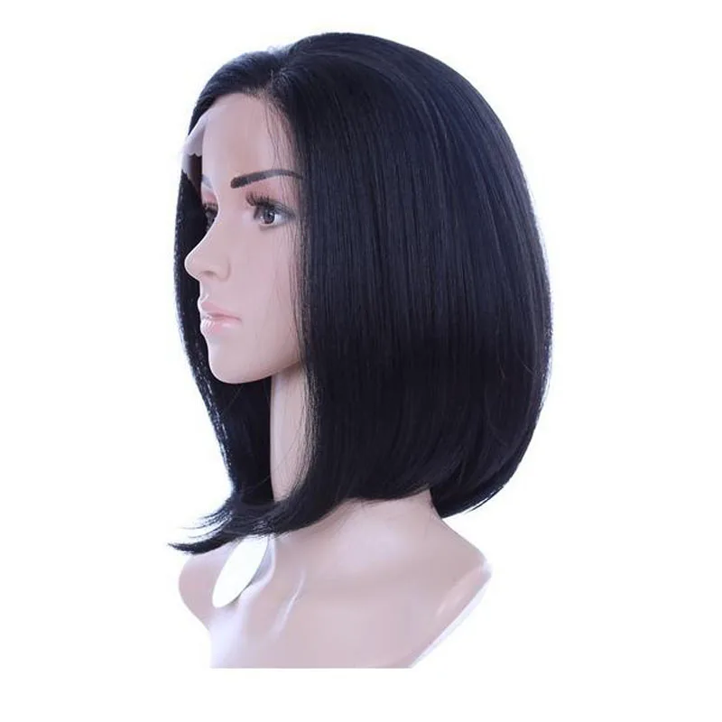Плутон волос королева 2016 Заводские магазины Cabelo Афро Секс короткие боб прямо