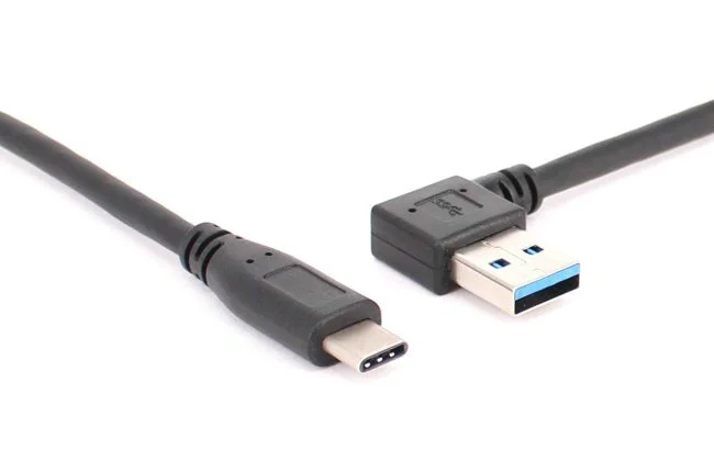 10 шт./лот KEFU 30 см угол головы OD4.5mm USB C к 3 0 кабель|Компьютерные кабели и разъемы| |