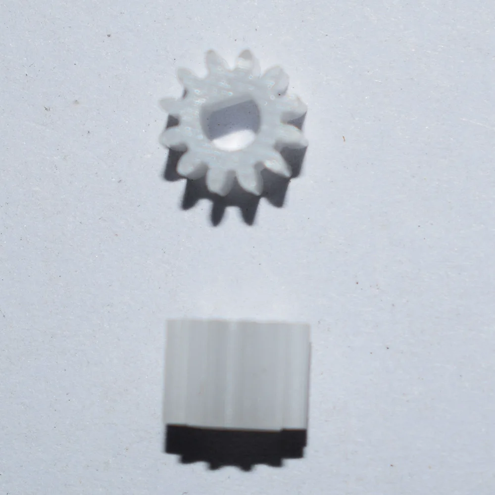

10/100pcs 12T 3mm D hole plastic motor gear dron rc car plane robot kids toys for boys diy baby accessories montessori GP123D