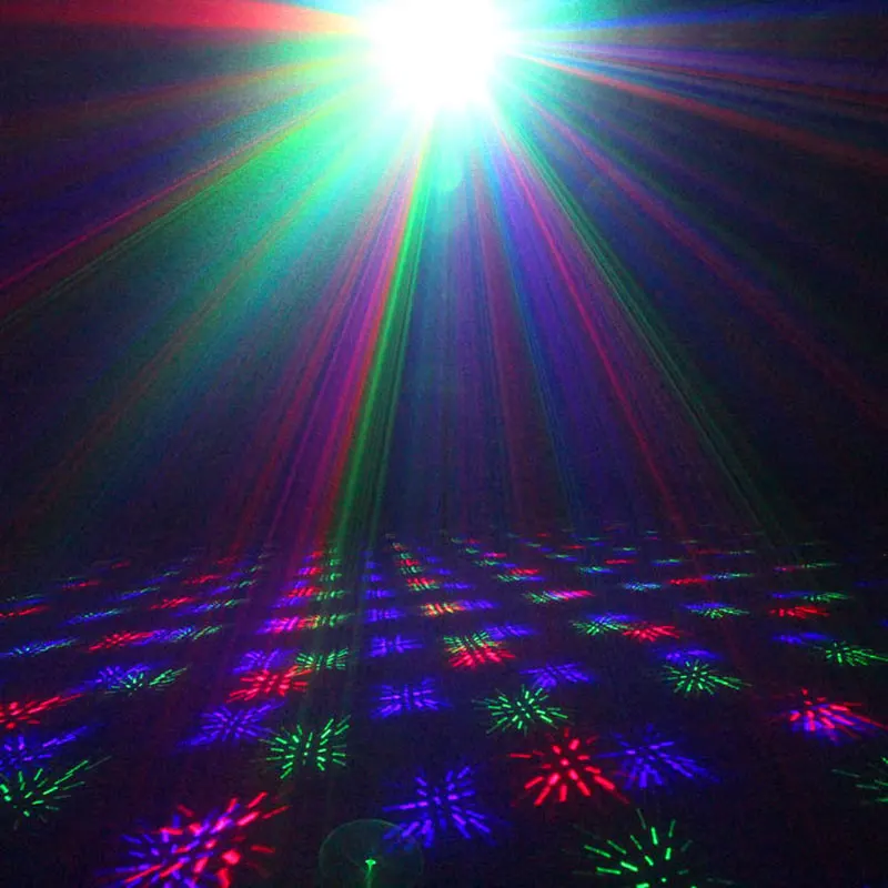 IP65 Водонепроницаемый открытый рождественские огни RGB лазерный проектор