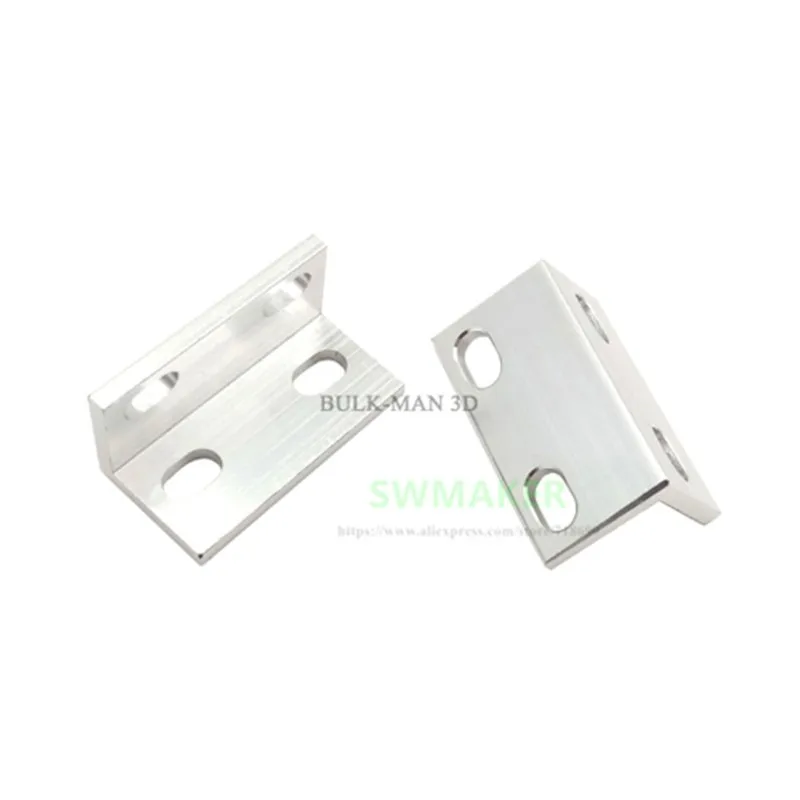 

SEEJIE10pcs Openbuilds CNC Aluminium Double Universal L Bracket for 20mm V-slot Linear Rail Extrusions Aluminum profiles