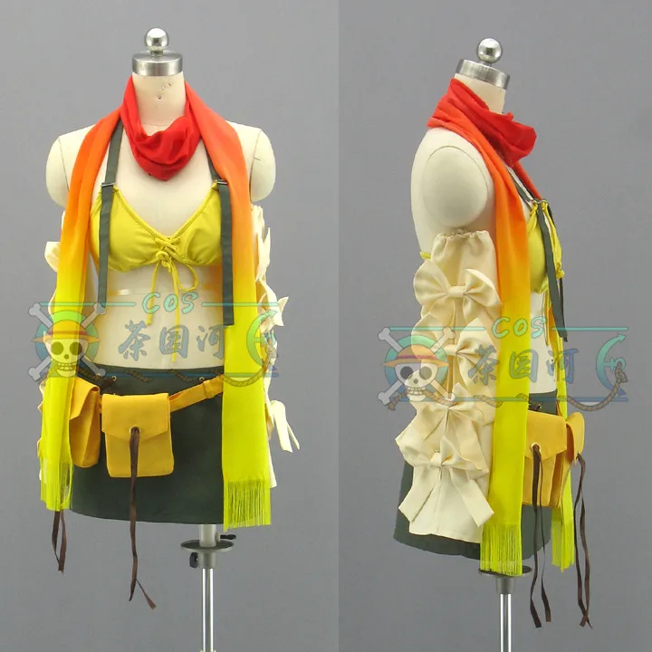 Final Fantasy X 2 Rikku Косплэй костюм 11|cosplay costume|final fantasy cosplay costumecostume costume |