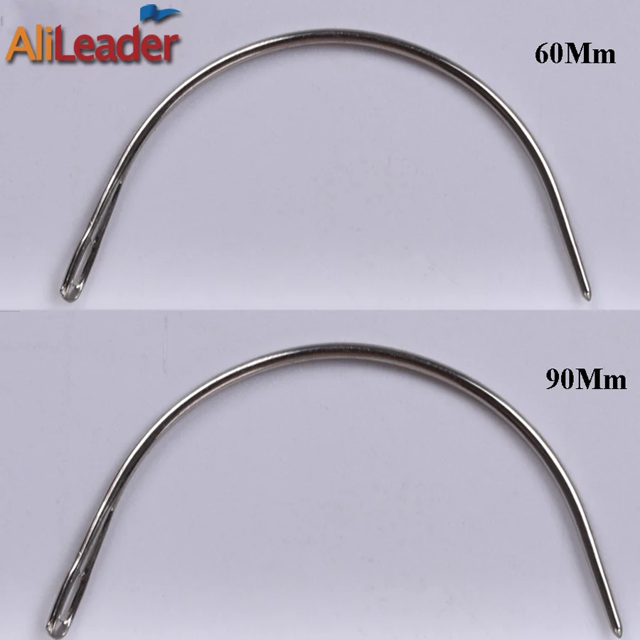 Швейные иглы и нитки для изготовления париков 60 шт. швейные с 1 рулоном 1500 метров