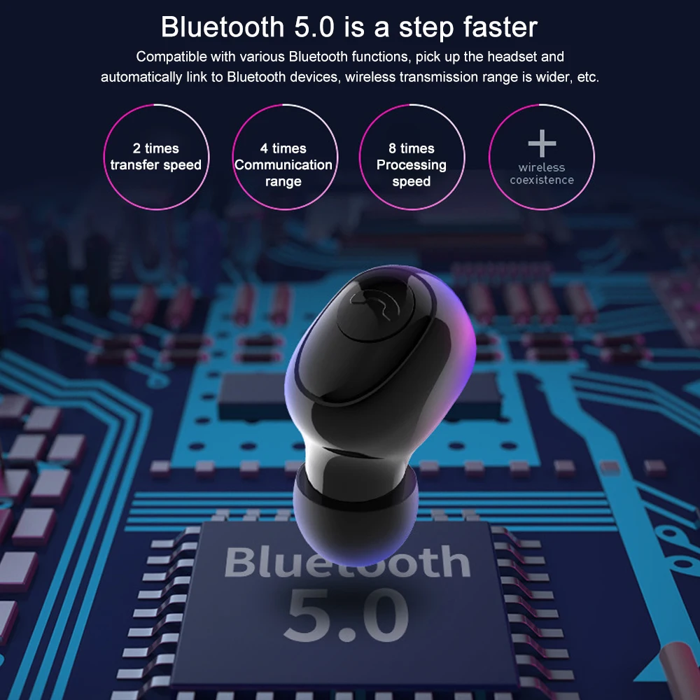 F9 Bluetooth 5,0 наушники TWS беспроводные настоящие гарнитуры Наушники с громкой связью спортивные басы IPX7 водонепроницаемые беспроводные наушники 3500 мАч