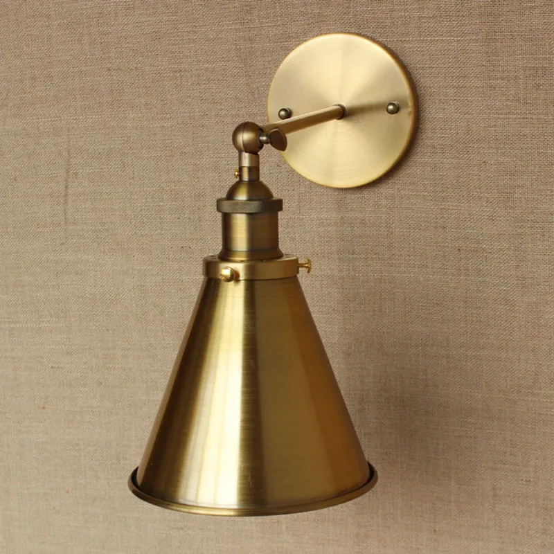 Винтажный Бронзовый настенный светильник в стиле ретро E27 110 220 В|lamp aromatherapy|lampwall lamp