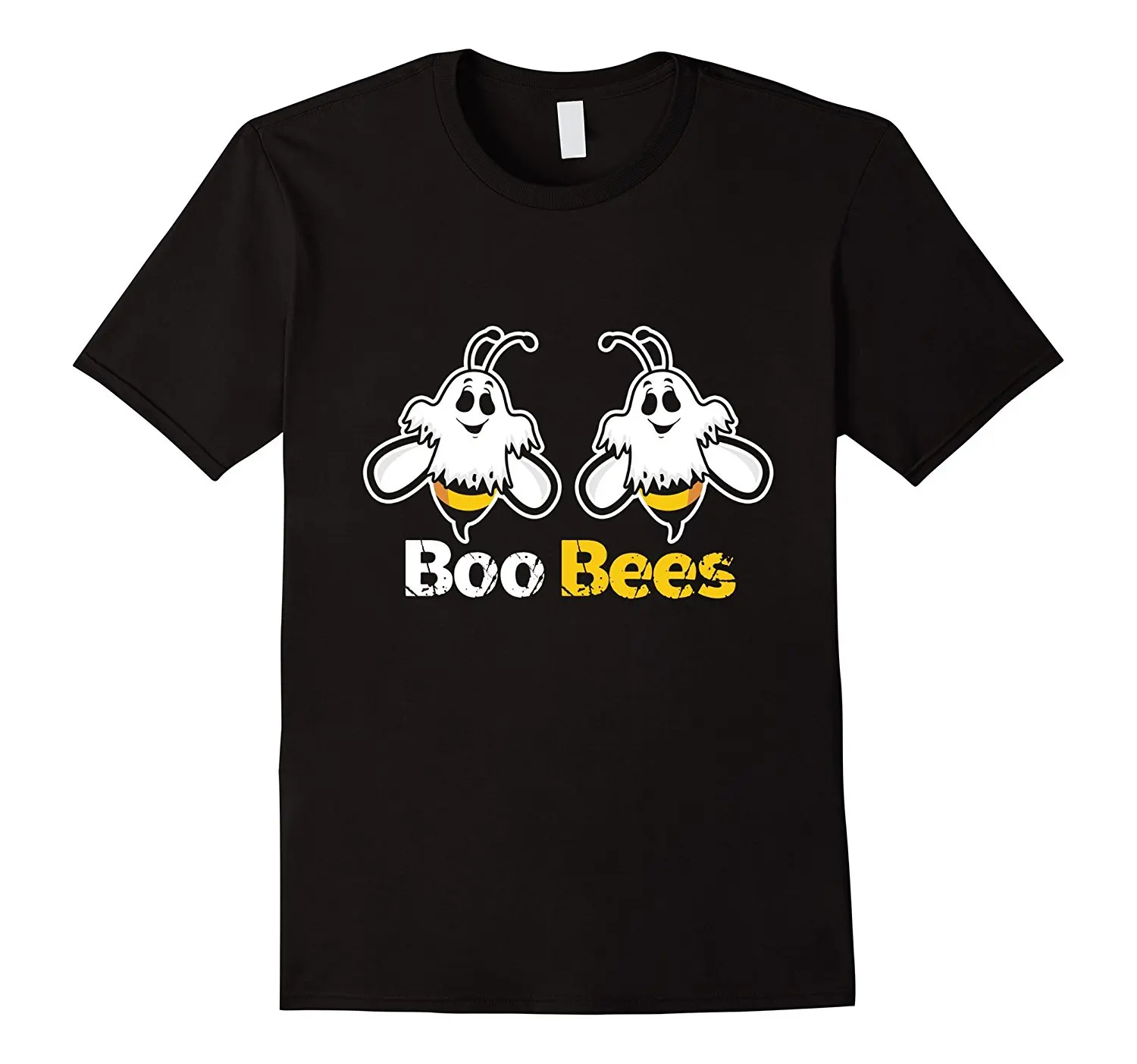 Футболка с принтом Boo Bees Забавный костюм на Хэллоуин футболка круглым вырезом