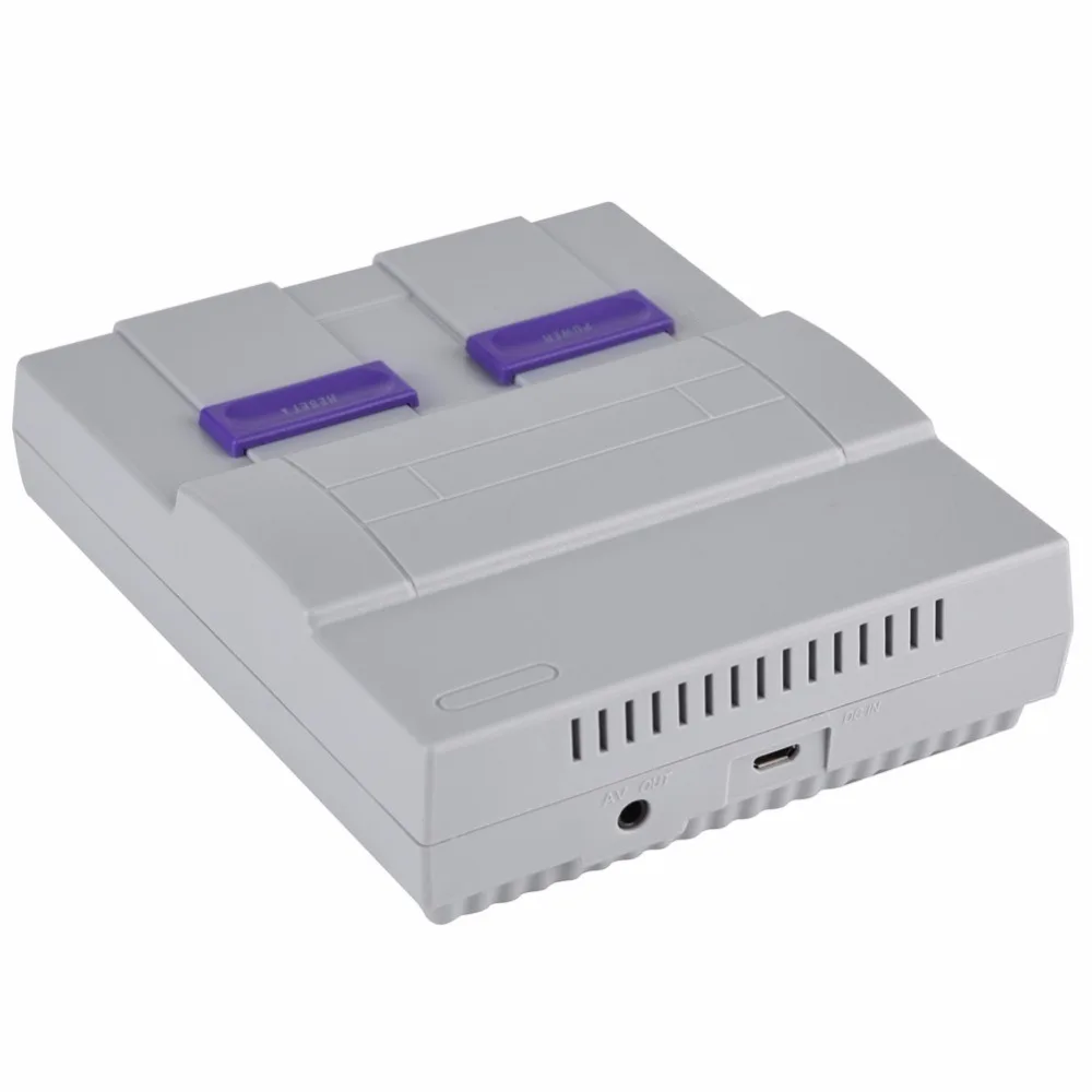 Супер мини 16 бит Встроенная 94 игровая консоль система с геймпадом для SNES Nintendo